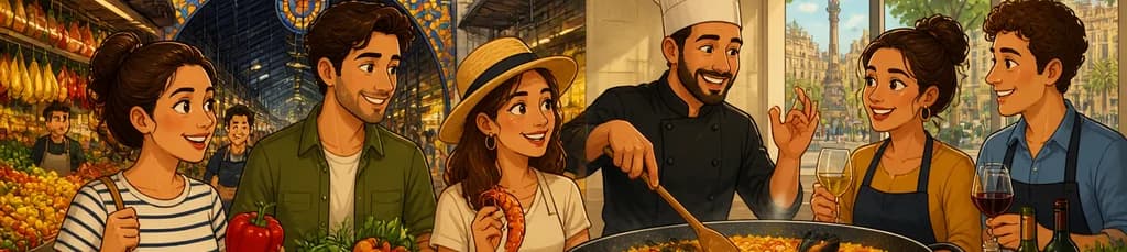 Descubre los secretos de la paella en Barcelona: una experiencia culinaria con visita a La Boquería