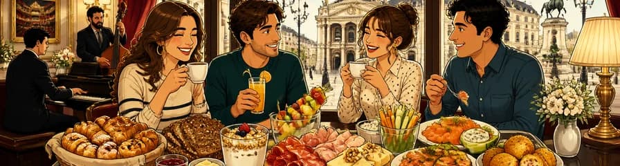Disfruta de un delicioso brunch en El Café de la Ópera