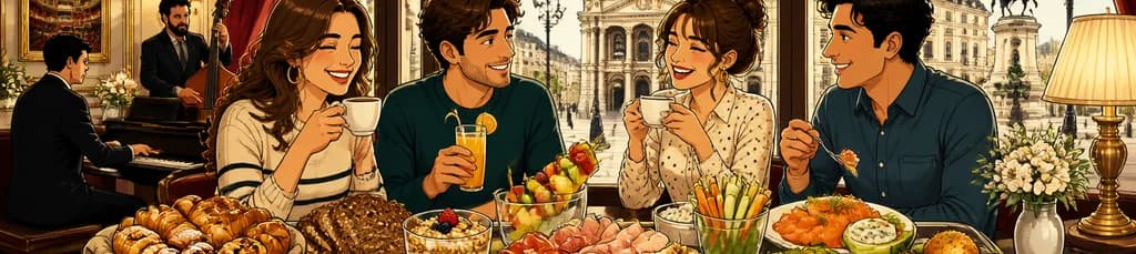 Disfruta de un delicioso brunch en El Café de la Ópera