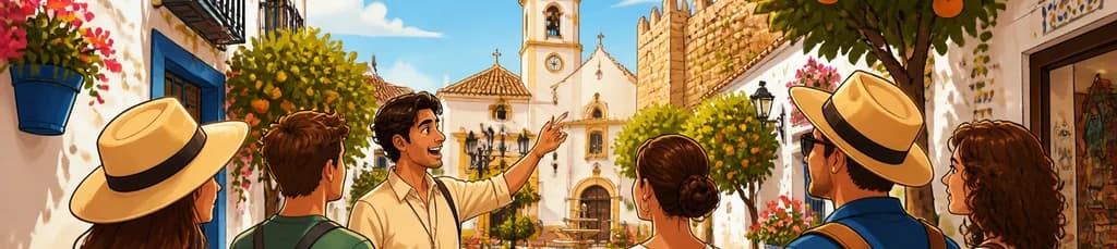 Descubre el encanto del casco antiguo en el tour por la ciudad de Marbella