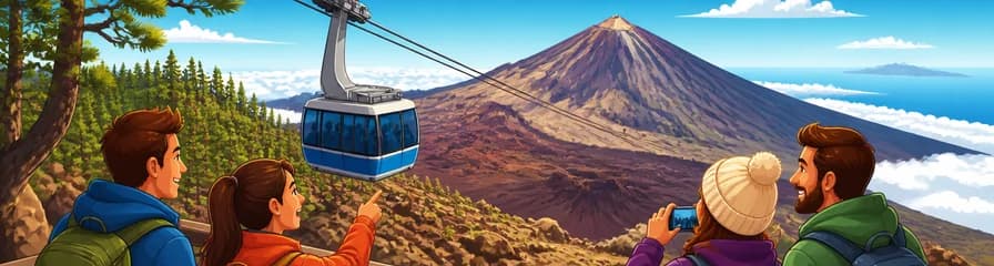 Ascenso en teleférico al Monte Teide: Una aventura inolvidable en Tenerife
