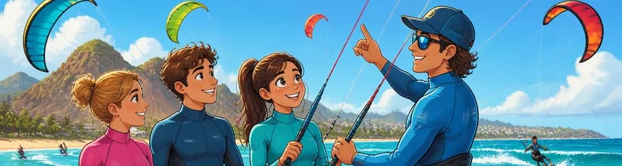 Taller de iniciación al Kitesurf en Gran Canaria
