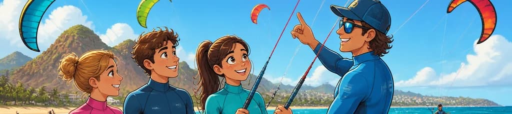 Taller de iniciación al Kitesurf en Gran Canaria
