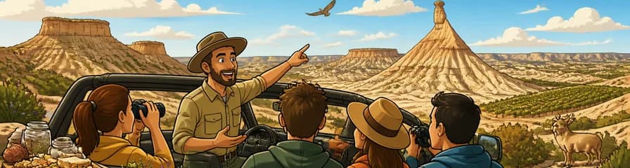Exploración exclusiva en 4x4 por Bardenas Reales con guía oficial