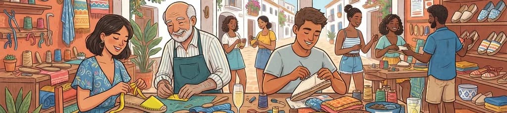 Taller de Creación de Auténticas Alpargatas en Marbella