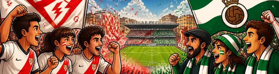Encuentro liguero entre Rayo Vallecano y Racing Santander