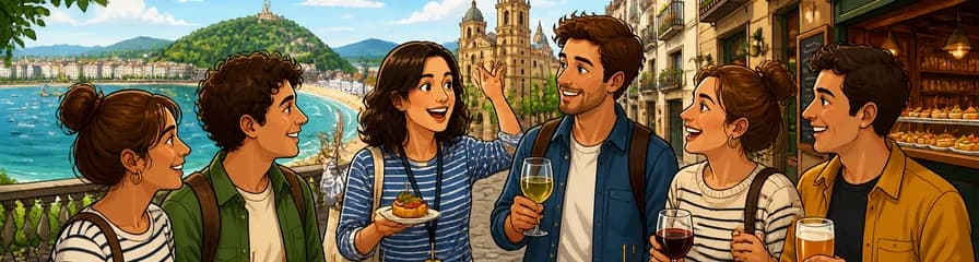 Recorrido a pie y degustación gastronómica en San Sebastián
