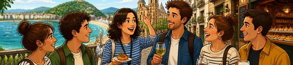 Recorrido a pie y degustación gastronómica en San Sebastián