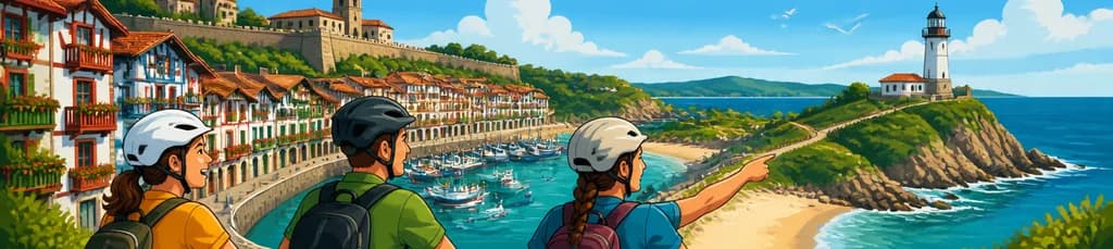 Recorrido en bicicleta por Hondarribia: una inmersión en la naturaleza y la cultura vasca