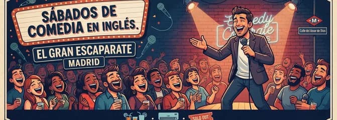 El Gran Escaparate Sabatino: Noche de Stand-up Comedy en Inglés en Madrid