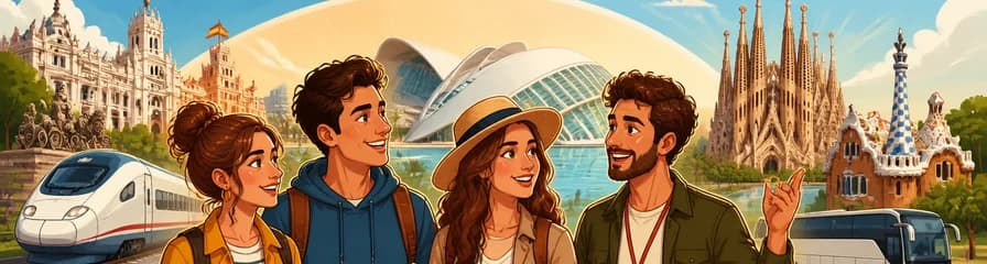 Aventura de cuatro días: Valencia y Barcelona con salida desde Madrid