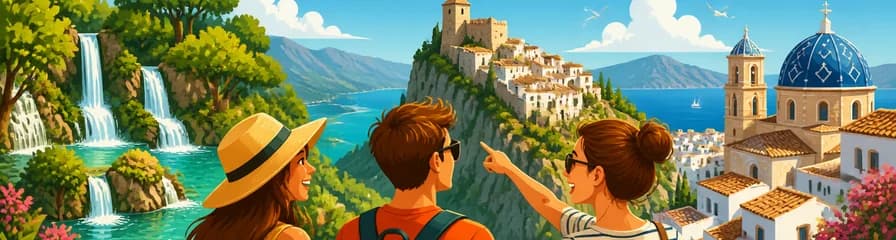 Aventura de un día completo: Fuentes del Algar, Guadalest y Altea