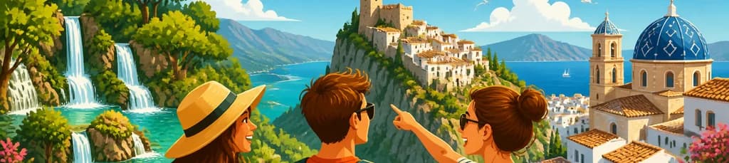 Aventura de un día completo: Fuentes del Algar, Guadalest y Altea
