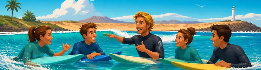 Aventura de Surf en Corralejo, Fuerteventura