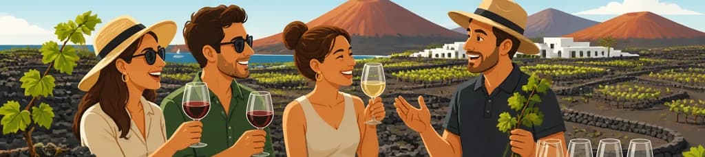 Excursión Privada de Vinos y Tapas en Lanzarote