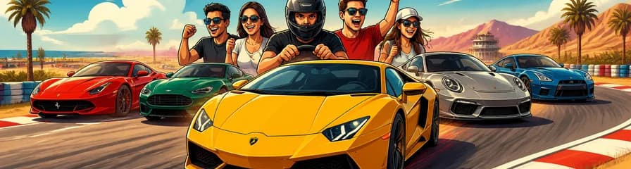 Vive la emoción de pilotar un superdeportivo en el circuito de Maspalomas