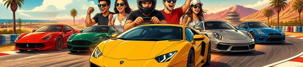 Vive la emoción de pilotar un superdeportivo en el circuito de Maspalomas