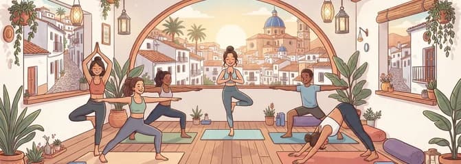 Clases de Yoga en el Casco Antiguo Histórico de Jávea, España (en inglés)