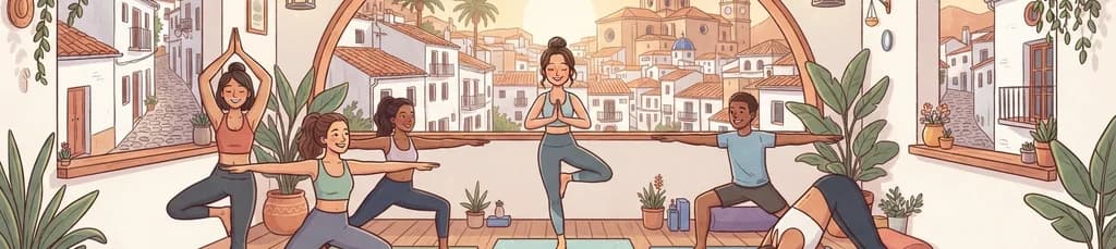 Clases de Yoga en el Casco Antiguo Histórico de Jávea, España (en inglés)