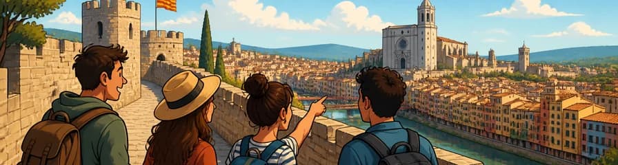 Explora los secretos y las murallas históricas de Girona