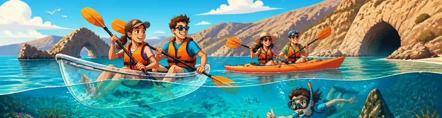 Una travesía familiar en kayak y snorkel por San José, Cabo de Gata