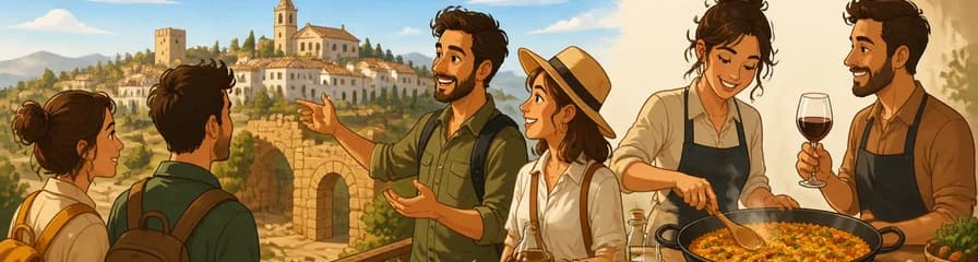 Paseo y Taller de Cocina en Moclín