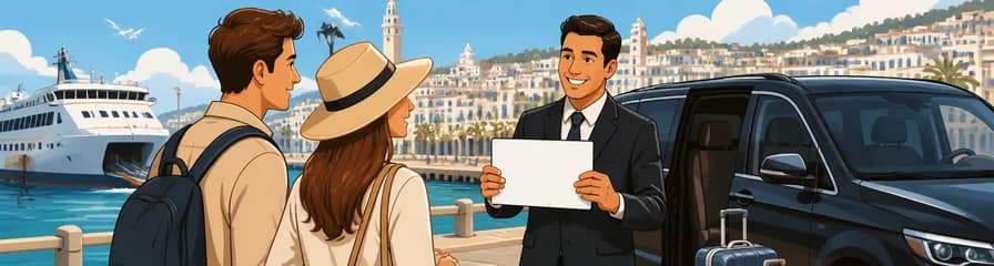 Servicio de traslado privado: del puerto de ferry de Tánger a la ciudad y viceversa