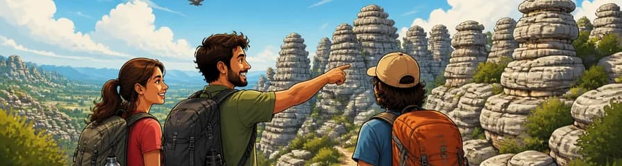 Excursión privada de senderismo a El Torcal con salida desde Marbella o Málaga