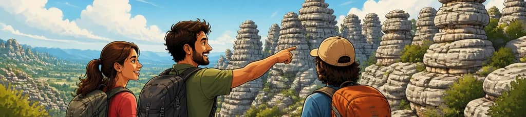 Excursión privada de senderismo a El Torcal con salida desde Marbella o Málaga