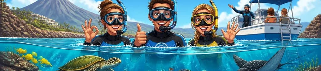 Snorkel guiado en Tenerife: Descubre la vida marina del Atlántico