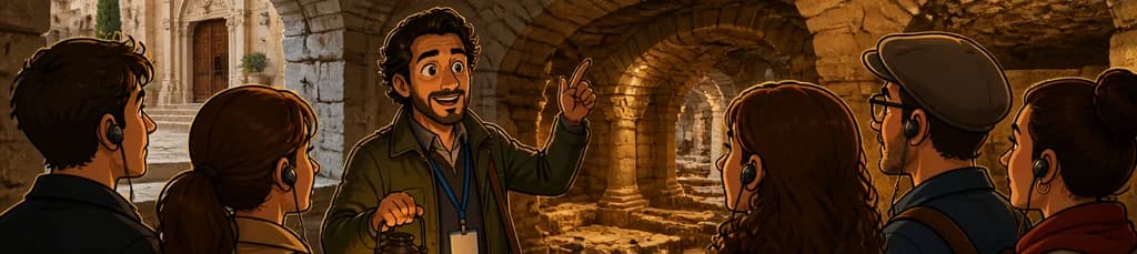 Descubra el Toledo Oculto: Recorrido Privado Subterráneo con un Guía Oficial