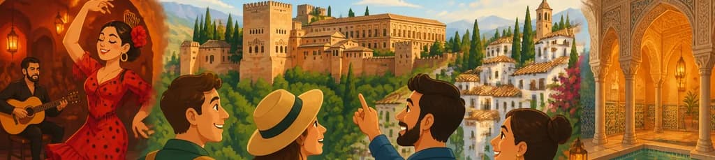 Experiencia de dos días en Granada desde Sevilla: Alhambra y Baños Árabes con acceso prioritario