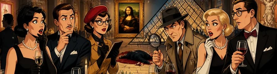 La Cena Criminal: Un cadáver en el Louvre