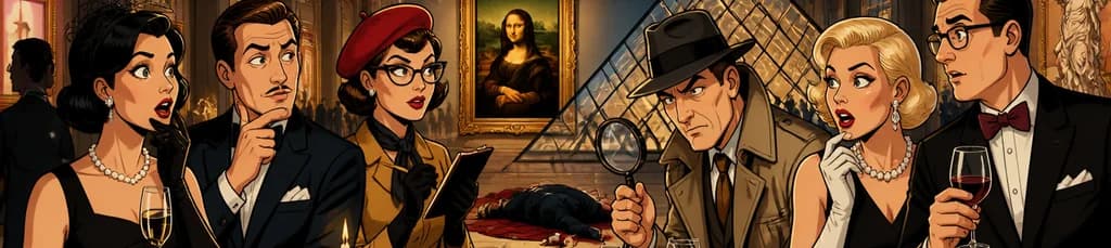 La Cena Criminal: Un cadáver en el Louvre