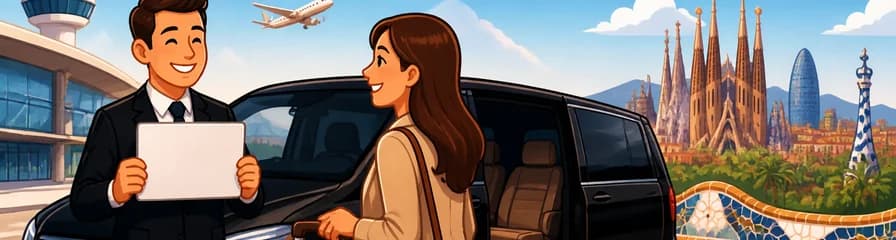 Servicio de traslado privado desde el Aeropuerto de Reus con destino a Barcelona