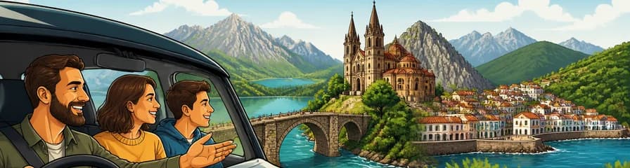 Excursión exclusiva desde Oviedo a Covadonga, sus lagos y pintorescos pueblos costeros