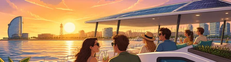 Travesía en catamarán al atardecer: Experiencia íntima con bebidas, aperitivos y opción de cena gourmet