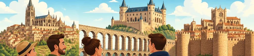 Descubre Toledo, Segovia y Ávila: Un tour privado desde Madrid por tres ciudades Patrimonio de la Humanidad