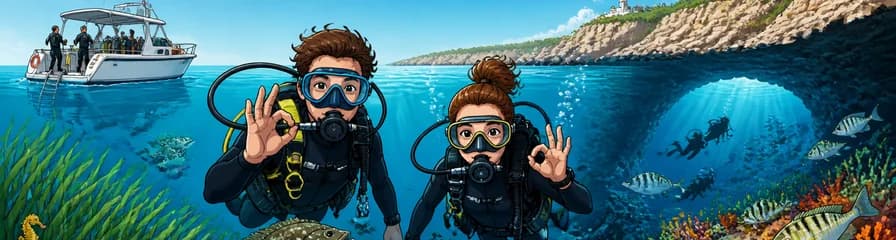 Exploración Submarina con Doble Inmersión para Buceadores Certificados en la Reserva Marina de Menorca