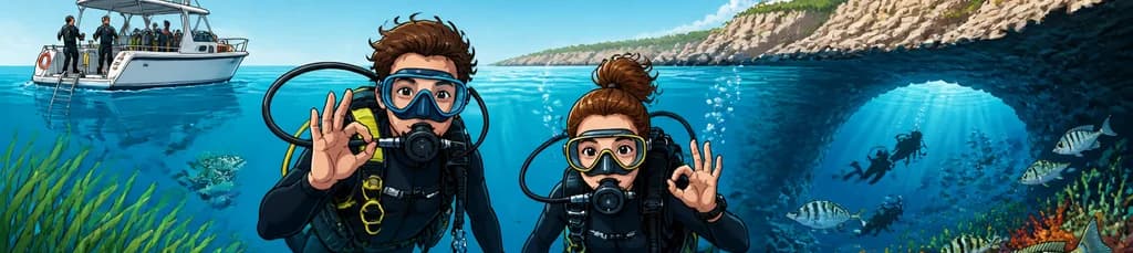Exploración Submarina con Doble Inmersión para Buceadores Certificados en la Reserva Marina de Menorca