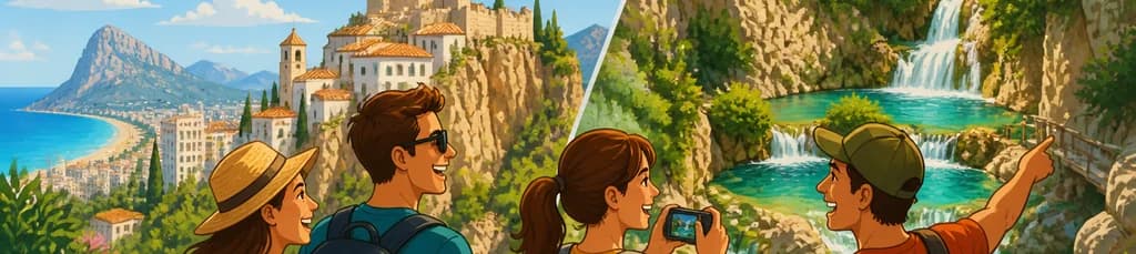 Aventura por las cascadas de Guadalest y el Algar, con salida desde Calpe