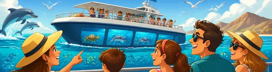Excursión en barco con fondo de cristal Odyssee 3 en Fuerteventura