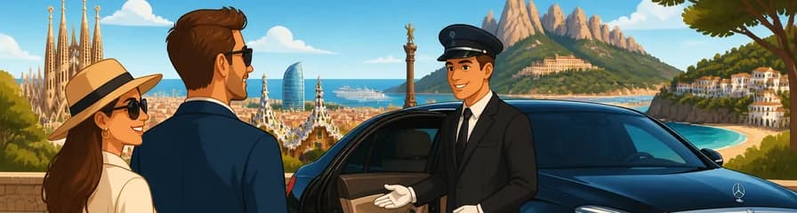 Viajes exclusivos por Barcelona con chofer personal