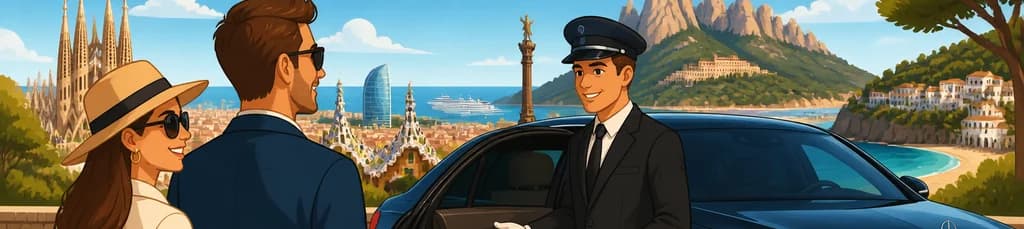 Viajes exclusivos por Barcelona con chofer personal