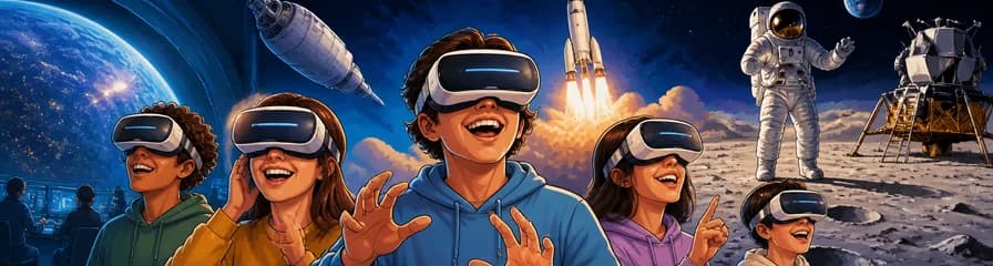 LUNA: Viaje inmersivo al espacio con realidad virtual en Bilbao