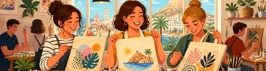 Taller de arte en Alicante para diseñar tu propia bolsa
