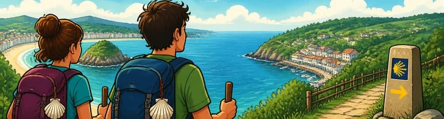 Recorrido privado de senderismo por la costa en el Camino de Santiago