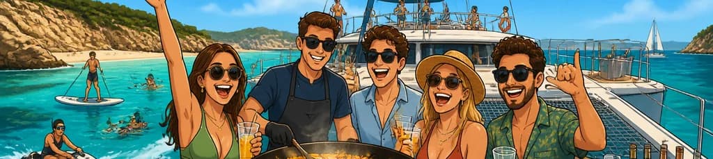 Travesía matutina privada en Ibiza