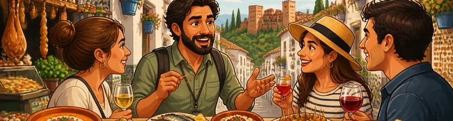 El mejor recorrido culinario callejero de Granada, acompañado por un experto local