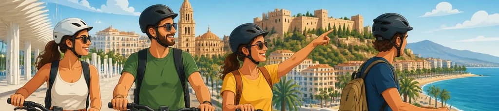 Arriendo de bicicletas en Málaga